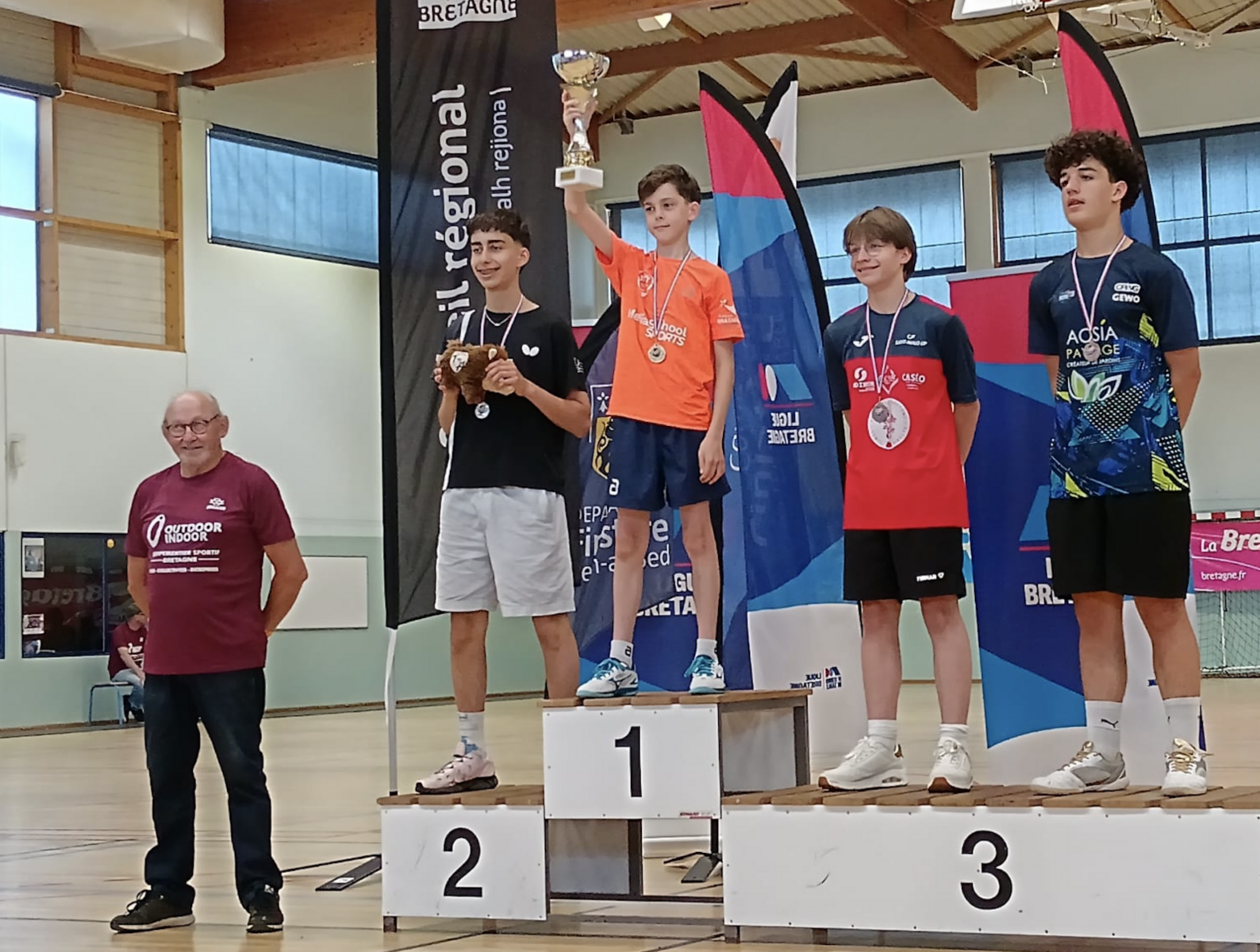 Championnat de Bretagne 2026 - Podium pour Hugo Troadec