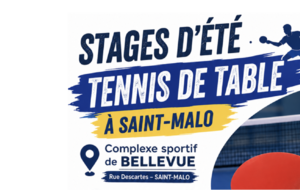 Stages d'été - Saint Malo du mardi 18 au vendredi 28 août 2026