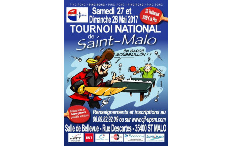 TOURNOI NATIONAL DE ST MALO