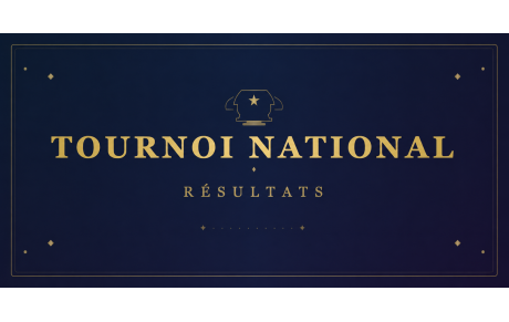 Tournoi National - Les résultats
