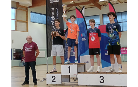 Championnat de Bretagne 2026 - Podium pour Hugo Troadec